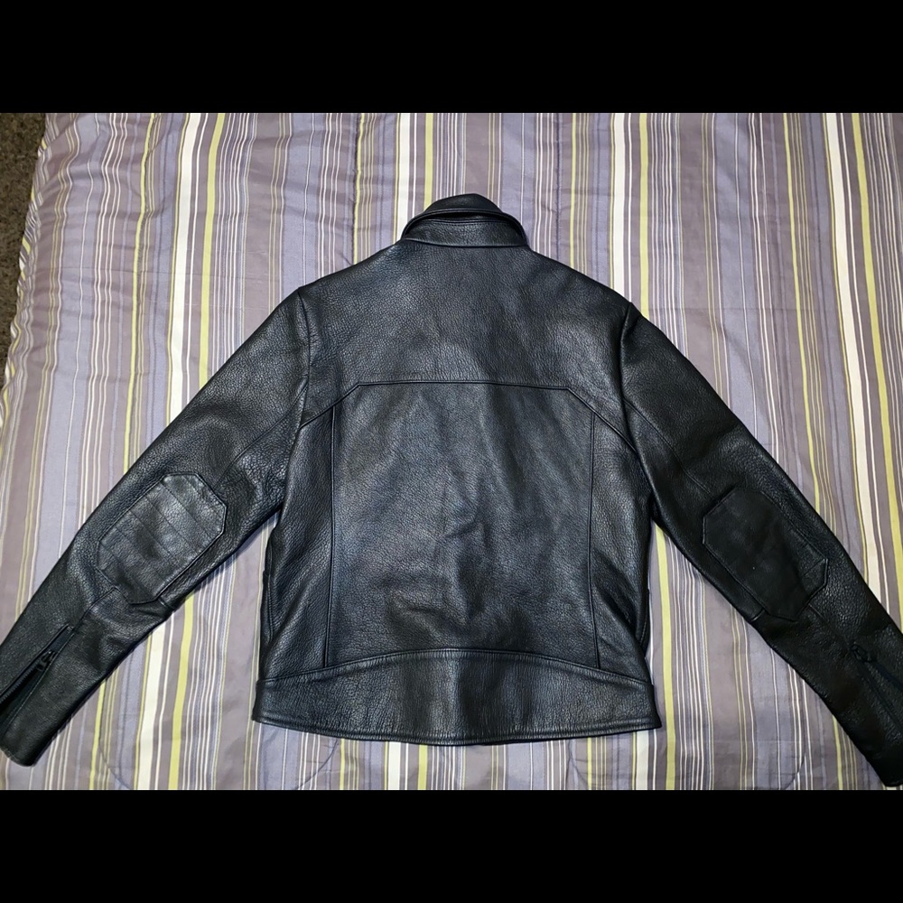 RARE Fall 2021 Opening Ceremony leather motorcycle jacket